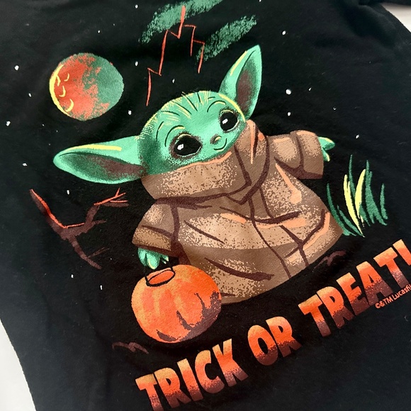 Disney Star Wars Baby Yoda Grogu Halloween T-Shirt - Picture 3 of 4